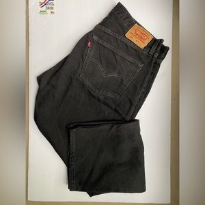 Vintage Levi’s 501 Original Fit Jeans Black 38 Buttons